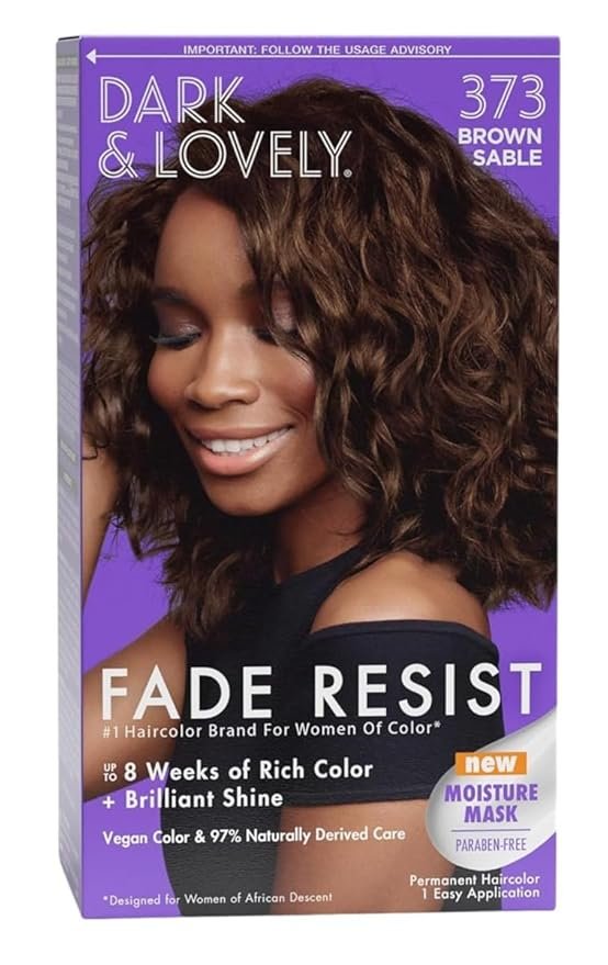 💇 Dark & Lovely Fade Resist Haircolor – Brown Sable 