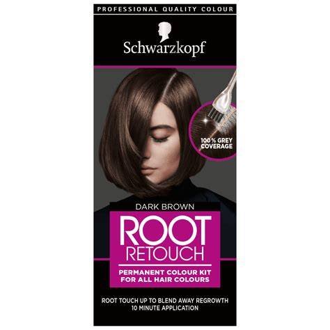 Schwarzkopf Root Retouch – Dark Brown Permanent Colour Kit (150ml)