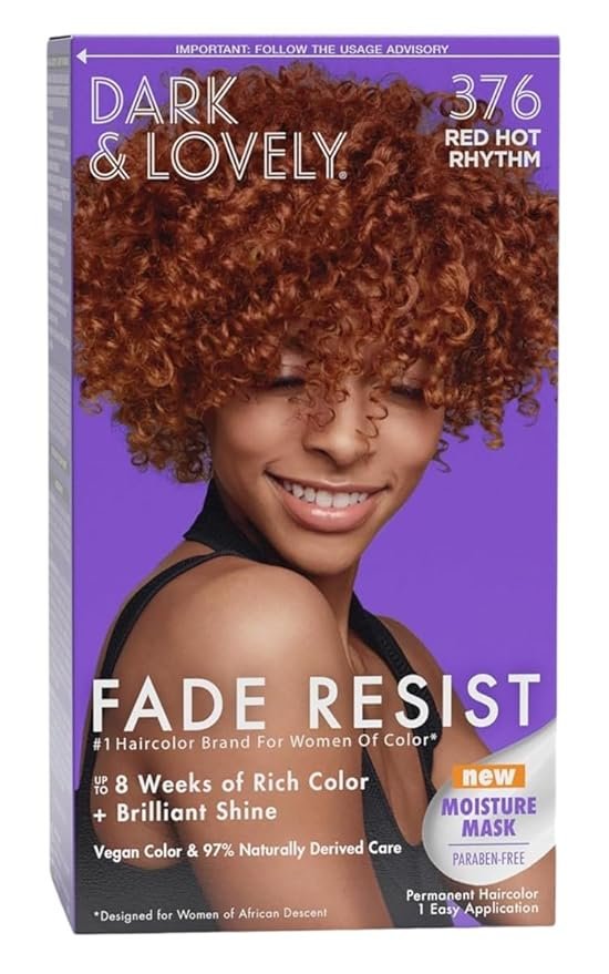 💇 Dark & Lovely Fade Resist Haircolor – Red Hot Rhythm 