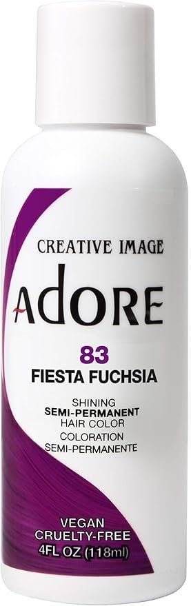 Adore Semi-Permanent Hair Color – Fiesta Fuchsia 