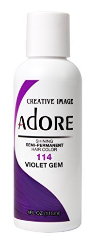 Adore Semi-Permanent Hair Color – Violet Gem 