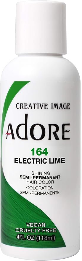 Adore Semi-Permanent Hair Color – Electric Lime 