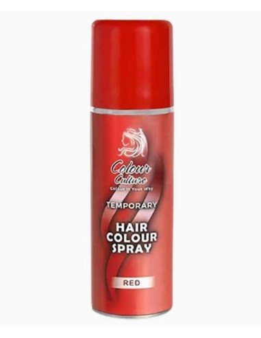 Colour Culture Temporary Hair Colour Spray – Red (150 mL)
