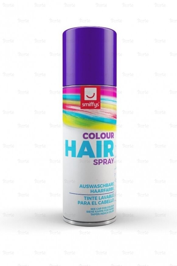 Smiffy's Colour Hair Spray – Purple (150 mL)