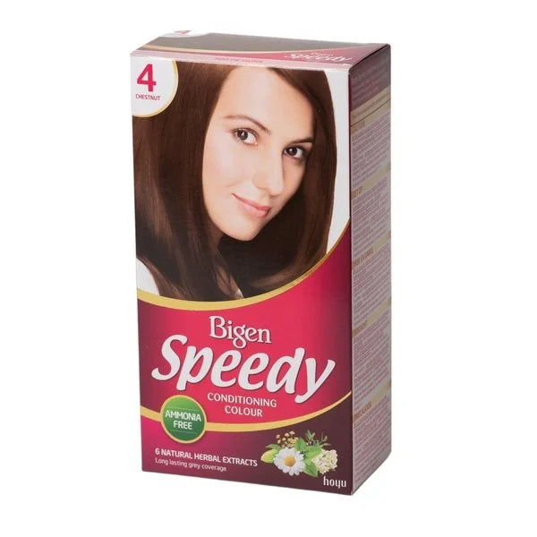 Bigen Speedy Conditioning Colour (4 Chestnut) – (40g)